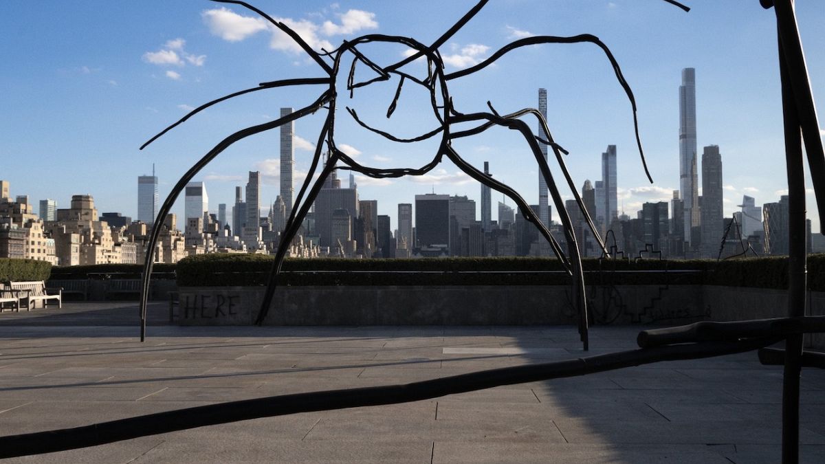 Kosovar artist's doodle sculptures take over New York's Met rooftop 