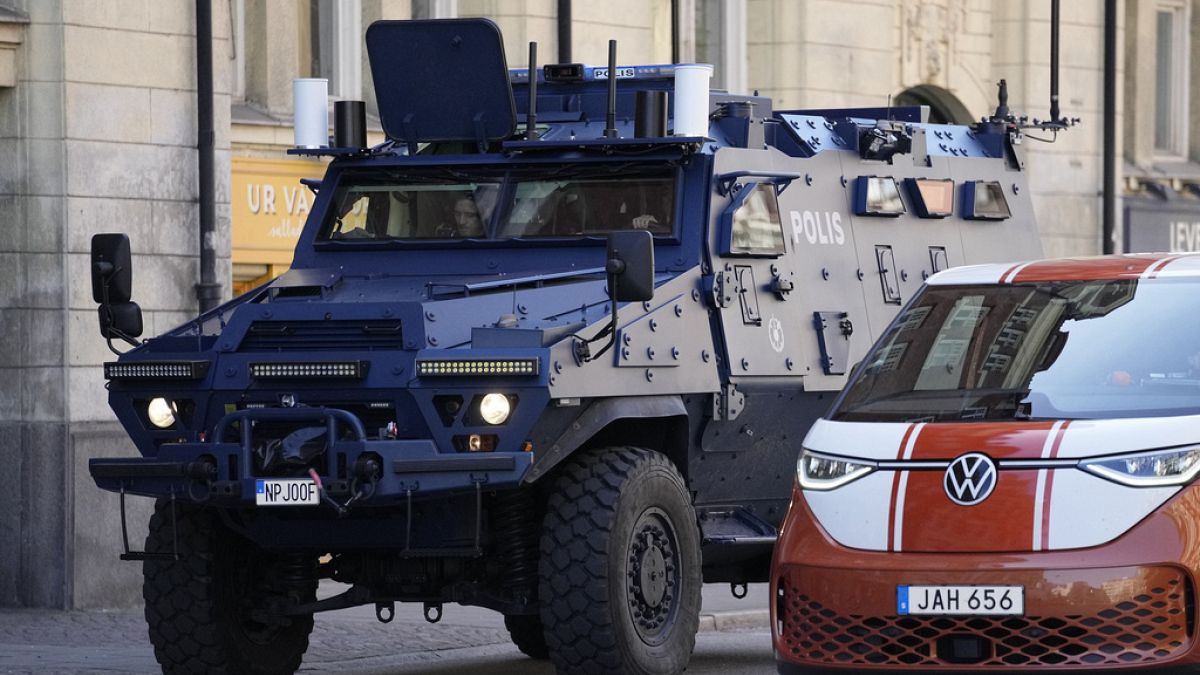 Stockholm police respond to suspected shooting near Israeli embassy