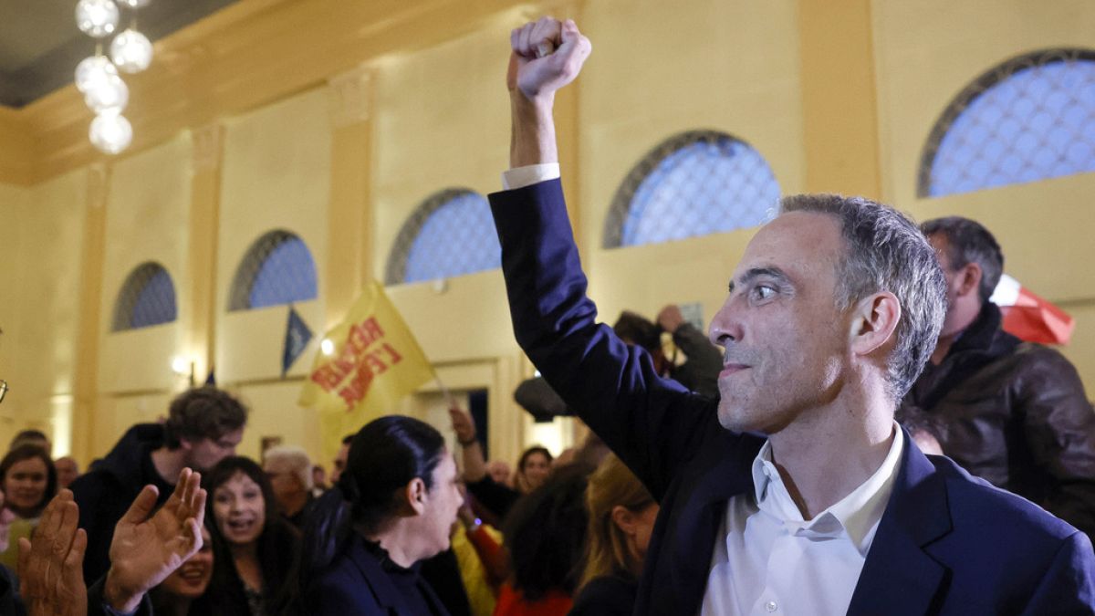 EU Elections: French Socialist candidate Rapha&euml;l Glucksmann launches campaign 