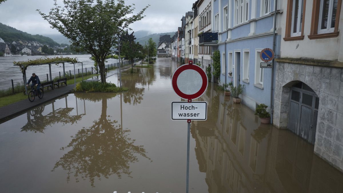 Severe flooding wreaks havoc across northern Europe 