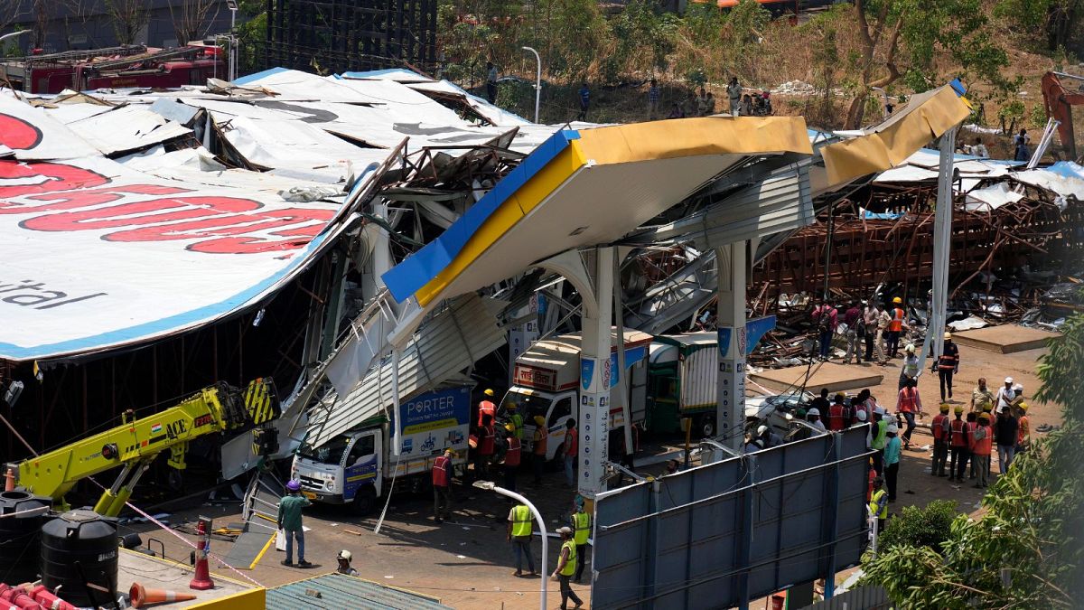 Mumbai should &lsquo;drastically cut back&rsquo; on billboards, Indian author says after storm disaster 