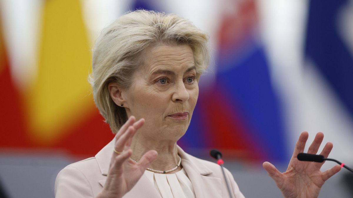 Von der Leyen condemns police violence against protesters in Georgia 