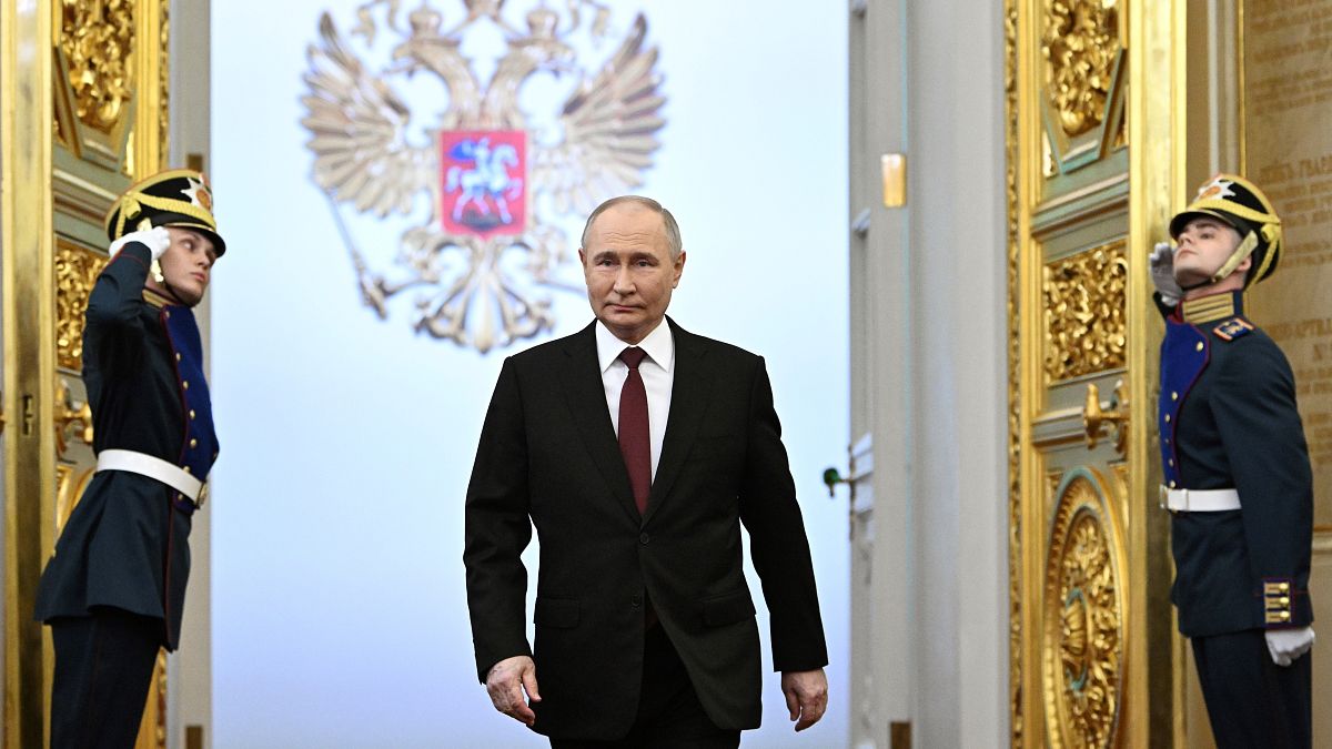 Владимир Путин в 5-й раз вступил в должность президента России 