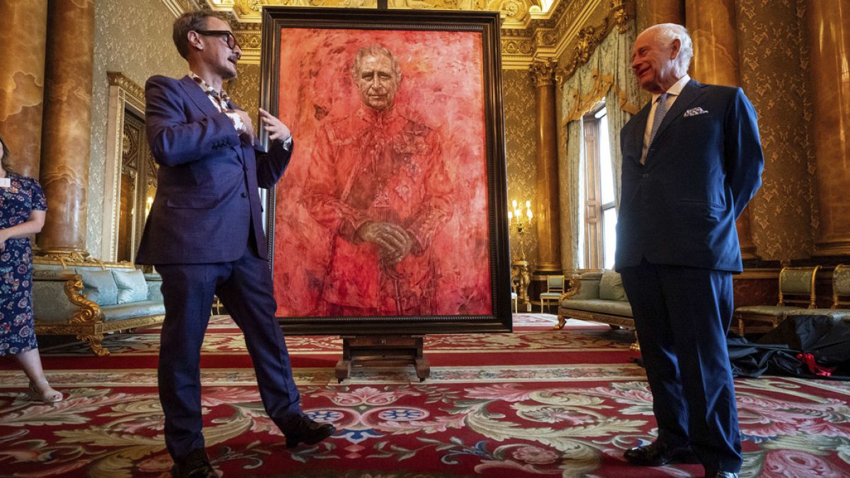 Buckingham Palace reveals first official portrait painting of King Charles III