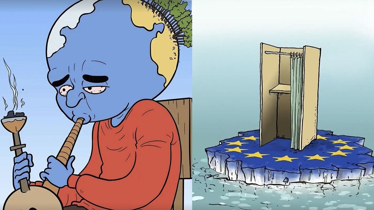 Caricartoons want you to go out and vote for democratic and vibrant Europe 