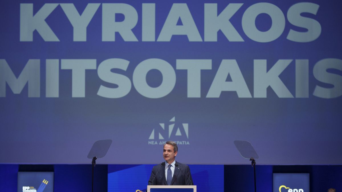 Greek moderate conservatives set to win in EU elections 