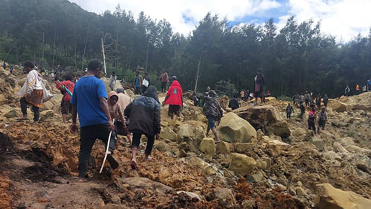 More than 100 feared dead in Papua New Guinea landslide 