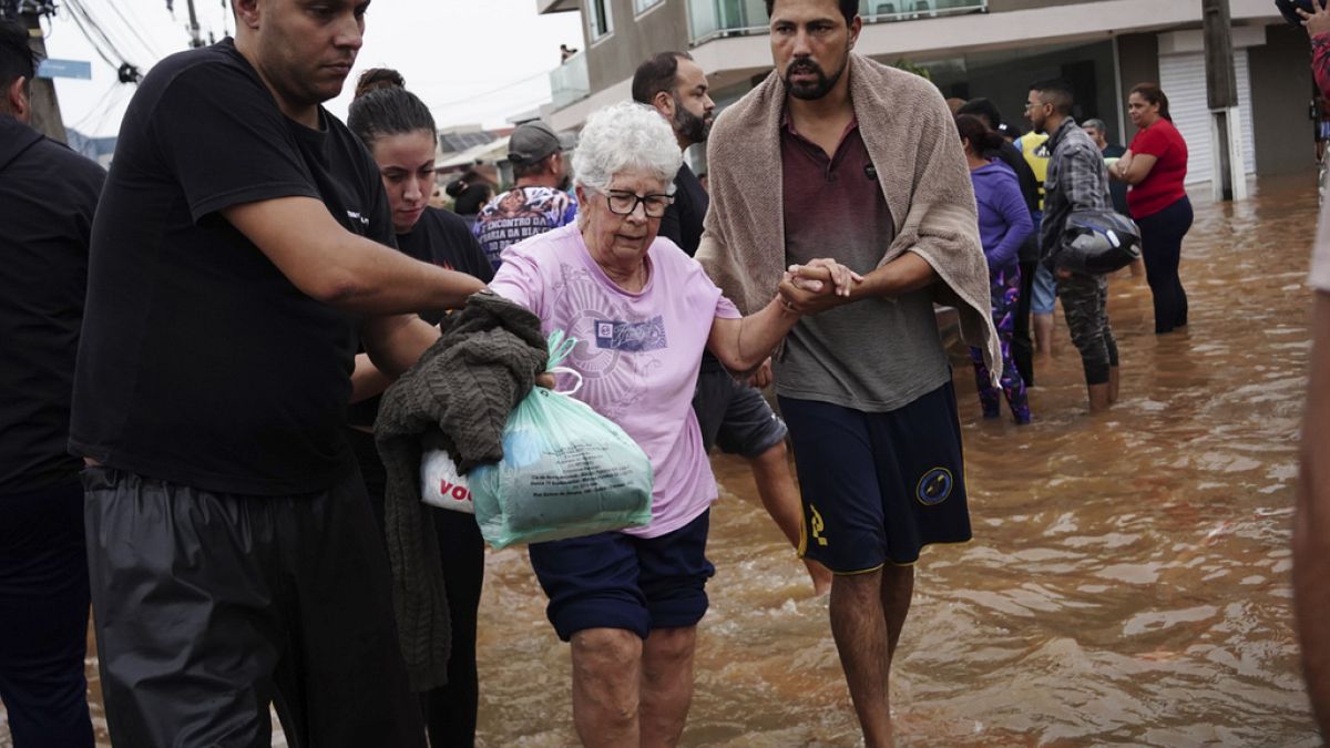 Floods in southern Brazil kill at least 75 people - is climate change to blame? 