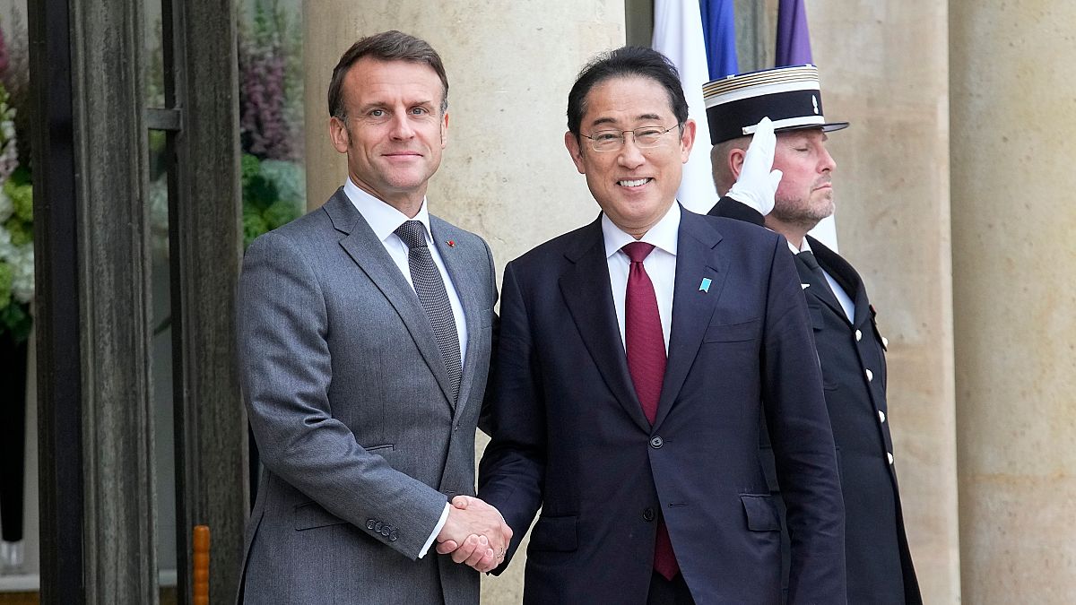 'Today's Ukraine could be tomorrow's East Asia': Japan and France agree to bolster cooperation 