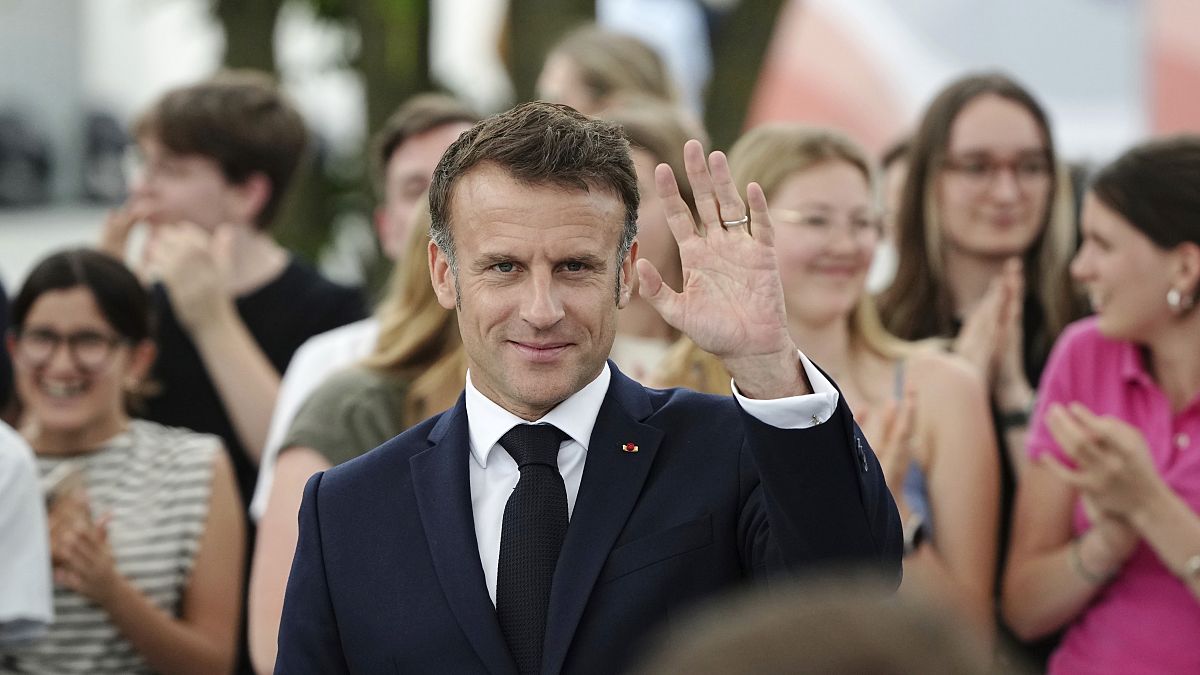 Macron arrives in Germany for the first state visit by a French president in 24 years