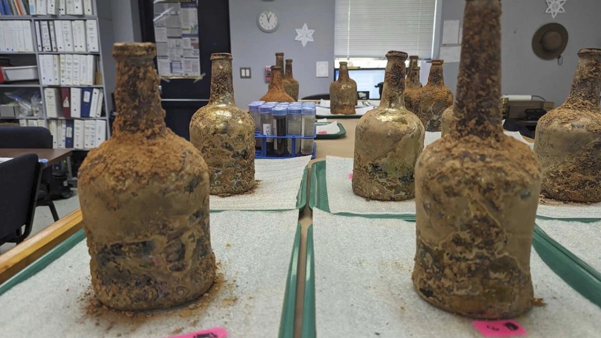18th-century cherries unearthed by archaeologists at George Washington’s Mount Vernon
