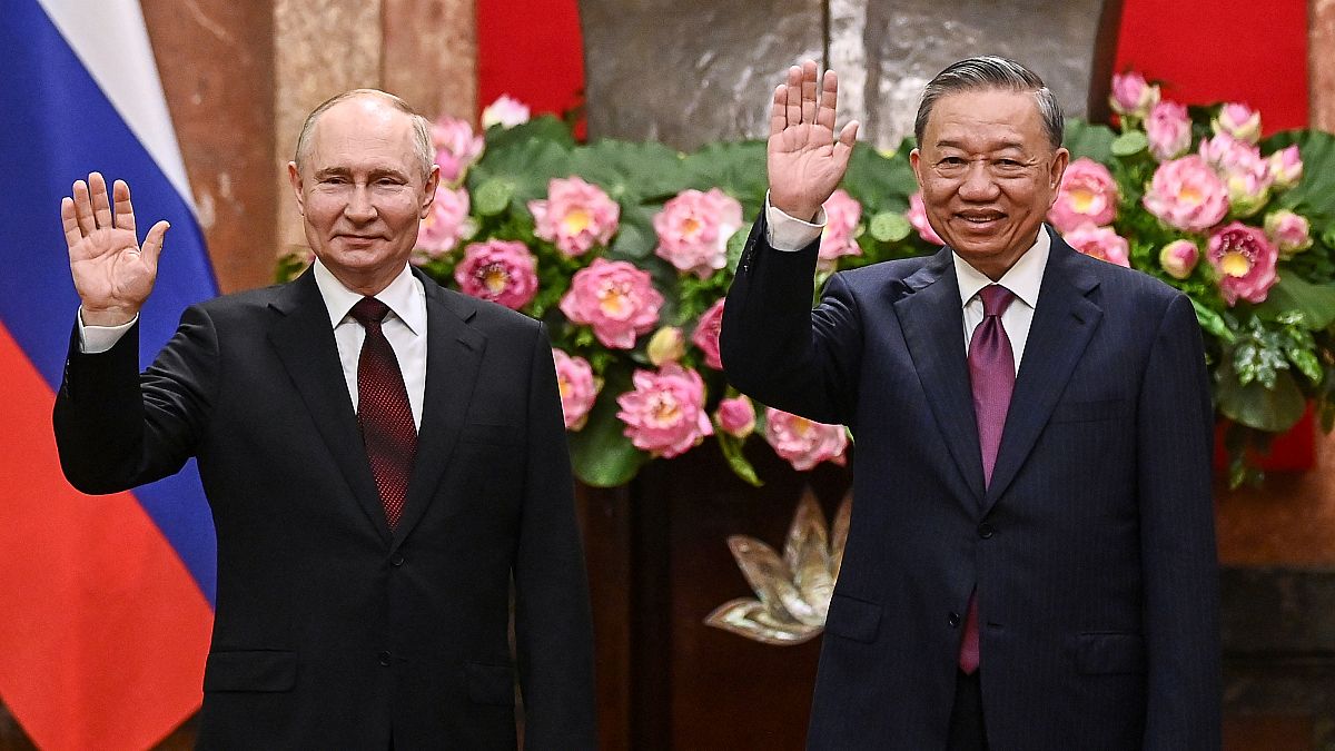 Putin visits Vietnam to bolster relations in Southeast Asia amid Russia's growing isolation 