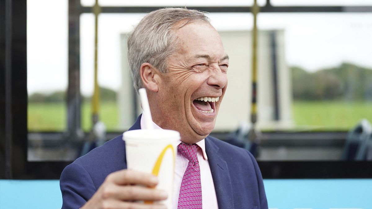 Nigel Farage&rsquo;s populist Reform Party overtakes Conservatives, polls show 