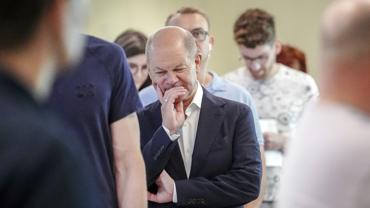 Germany: Conservatives lead as support for Scholz slumps, EU elections exit polls show  