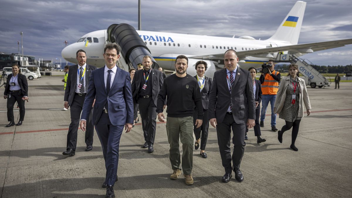Russia noticeably absent as Swiss peace summit starts