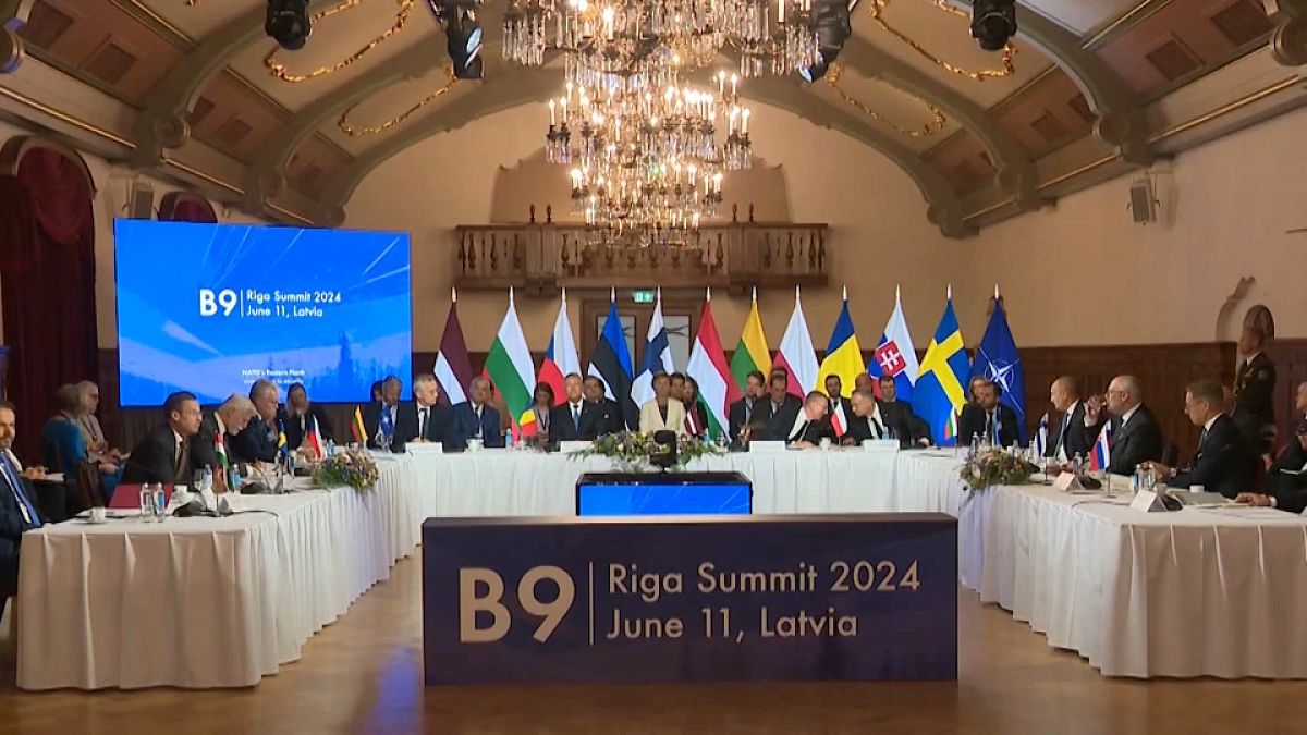 NATO's eastern flank countries gather in Riga ahead of crucial July summit 