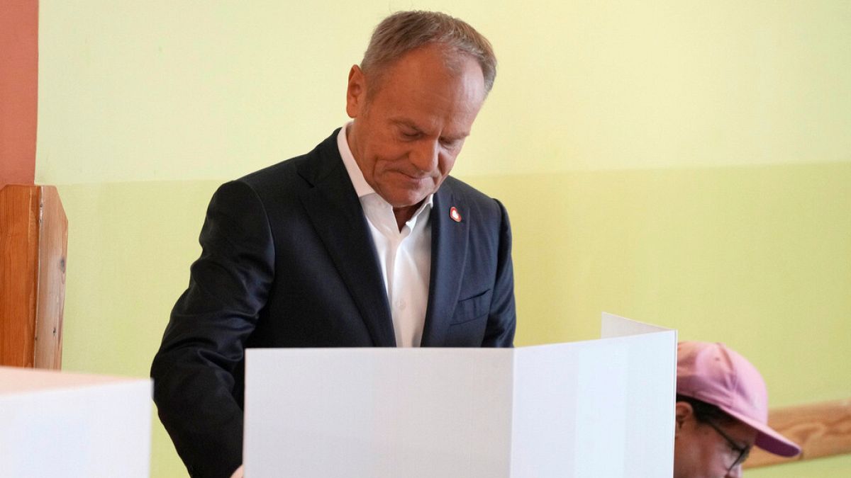 Poland exit polls: PM Tusk's coalition maintains advantage over PiS in EU elections 