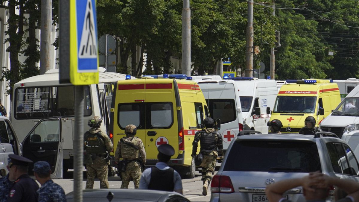 Security forces 'kill' IS hostage takers in Russian detention centre