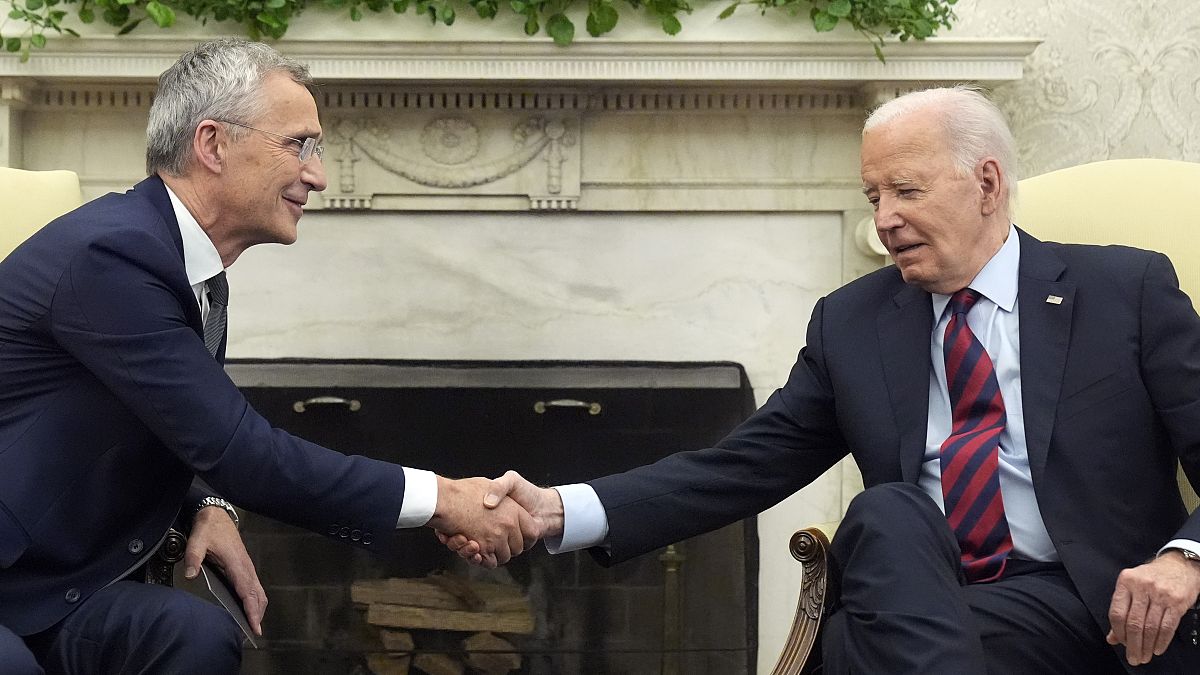Record number of NATO allies meeting their defence spending target amid war in Ukraine