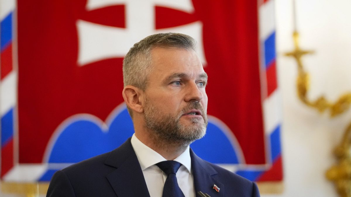 Peter Pellegrini is sworn in as Slovakia's new president 