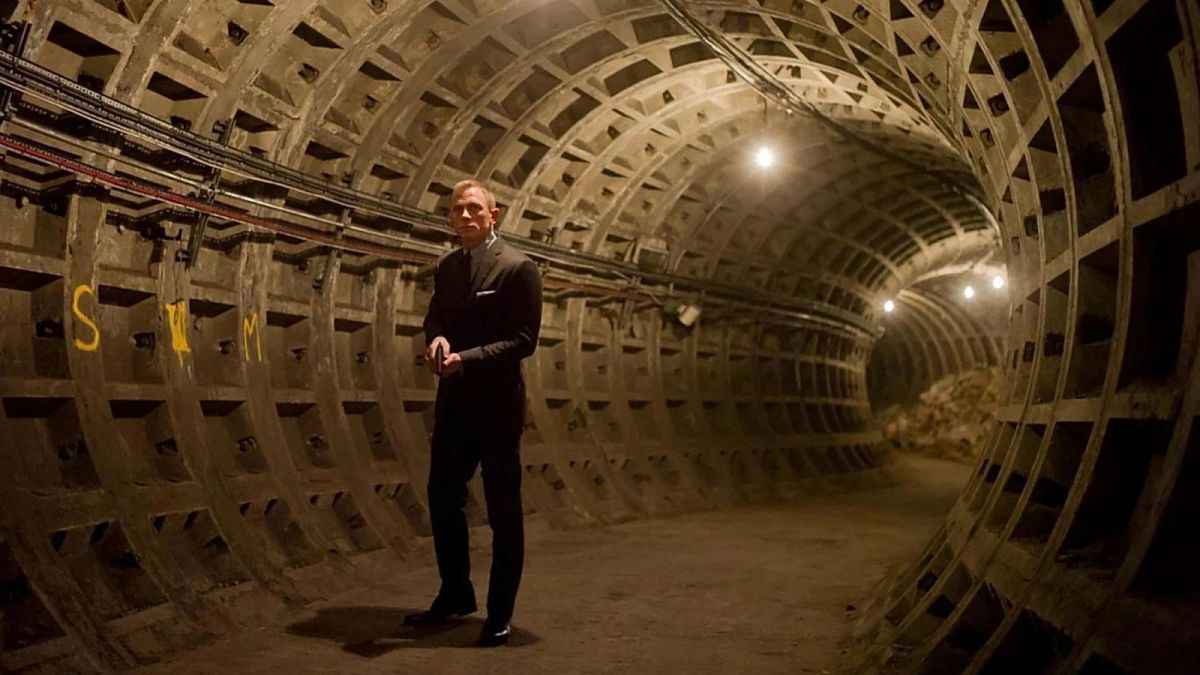 Is James Bond taking over London’s secret WWII underground tunnels?