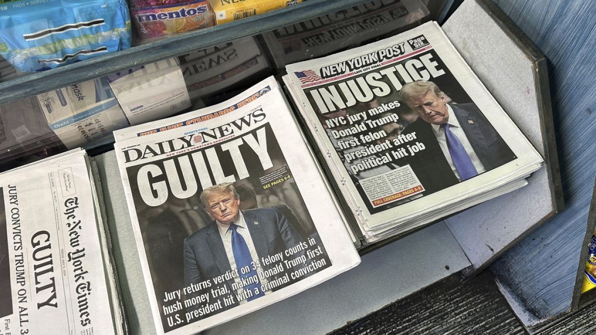 Trump decries 'rigged trial' in post-conviction speech