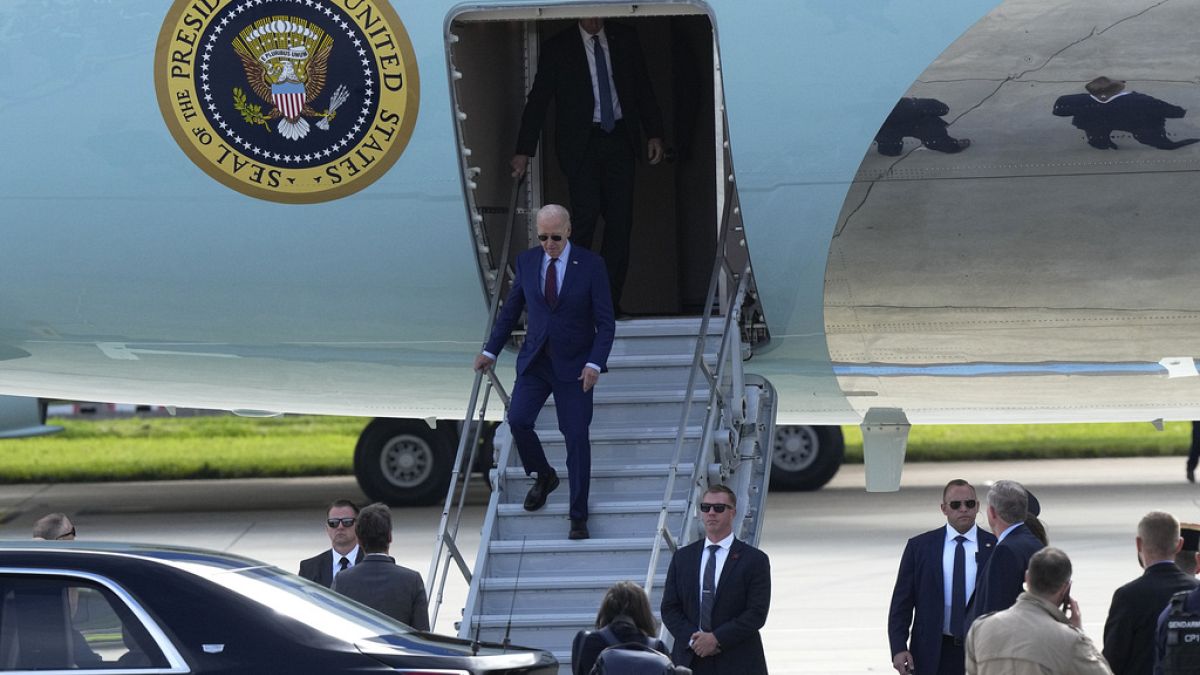 День Д: президент США Байден прибыл с визитом во Францию