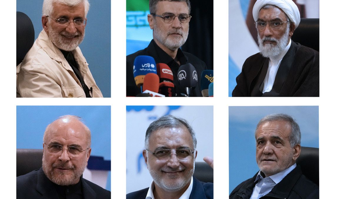 Iran names six approved candidates for presidential election 