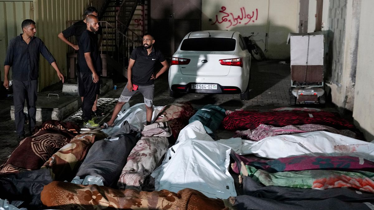 Israeli strike on Gaza school supposedly used by Hamas kills more than 30 