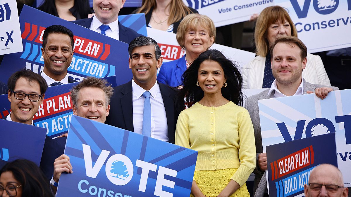UK Prime Minister unveils Conservative Party manifesto ahead of general election 