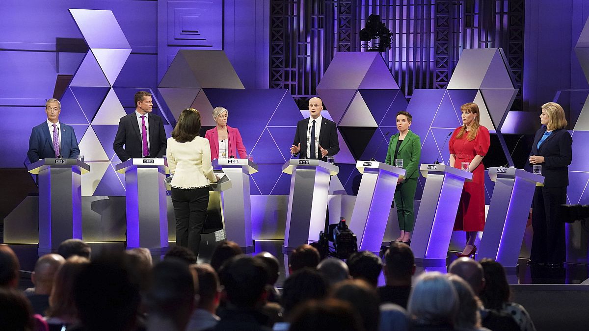 Rishi Sunak slammed for leaving D-Day event at first TV debate ahead of UK general election 