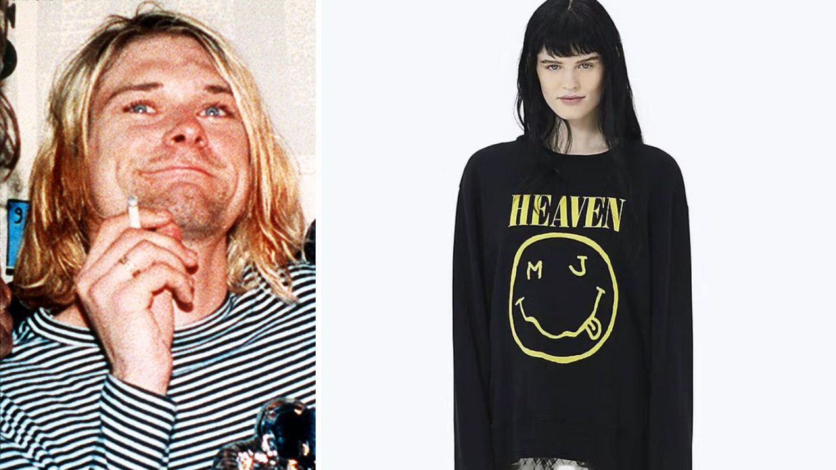 Nirvana and luxury fashion house Marc Jacobs settle lawsuit over smiley-face logo  