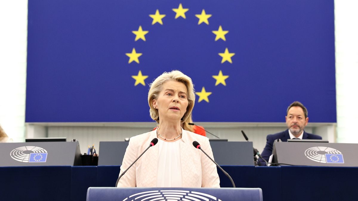 Von der Leyen stakes re-election on defence, housing and a revamped budget 
