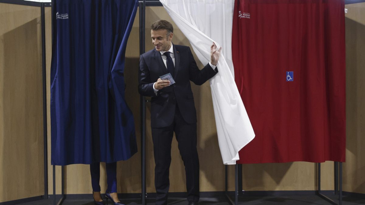 Voting continues in France's pivotal legislative election