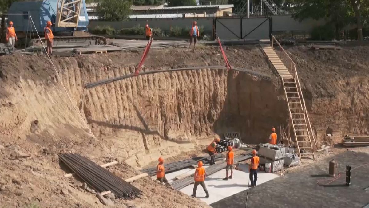 В Запорожье строят подземную школу
