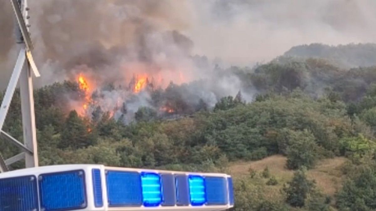 Battle against flames ongoing in North Macedonia with international support
