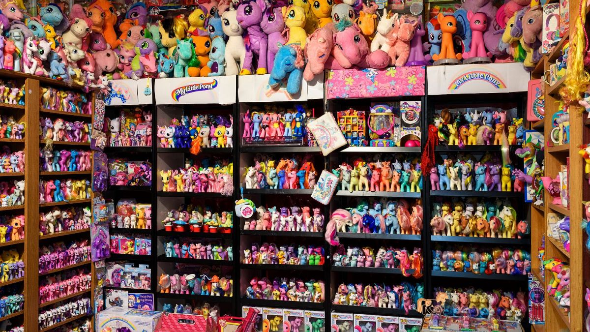 'Come As You Really Are': A joyful celebration of UK hobbies featuring 4,000 My Little Ponies