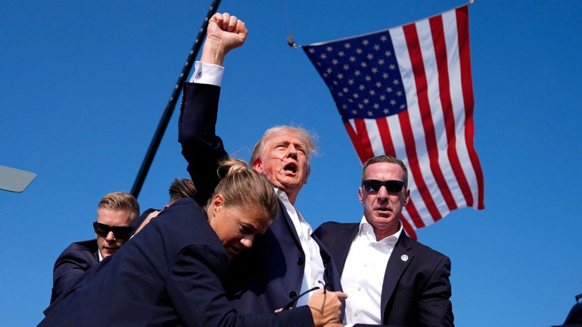 How AP photographer Evan Vucci took the defining image of Donald Trump&rsquo;s assassination attempt 