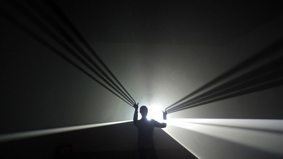 Artist Anthony McCall shines a light at London's Tate Modern