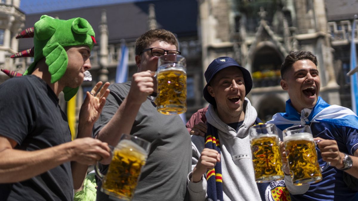 Prost! Munich gets its first booze-free beer garden as alcohol consumption drops 