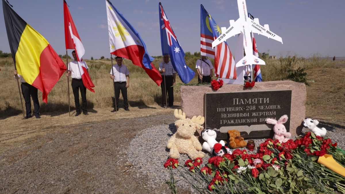 Victims of shooting down of flight MH17 remembered at memorial service on 10th anniversary  