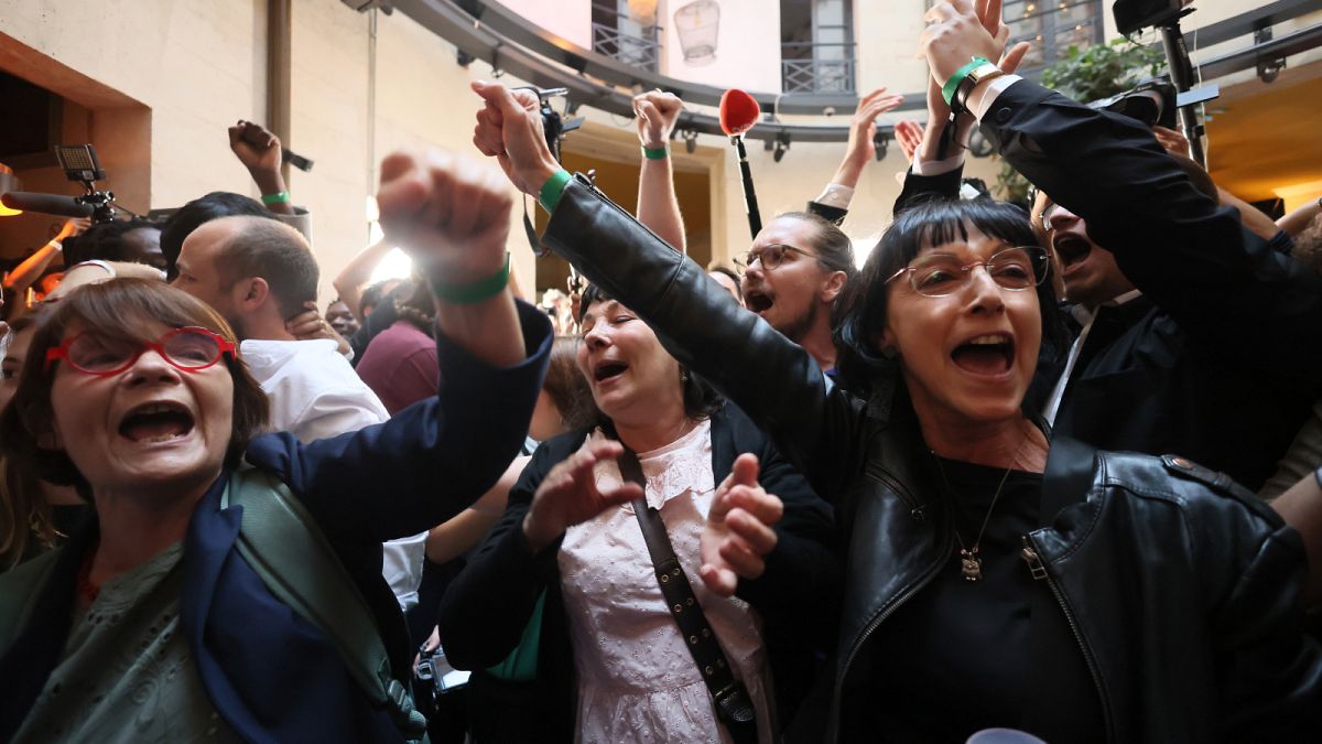 French left-wing campaigners 'relieved' but uncertain for future  
