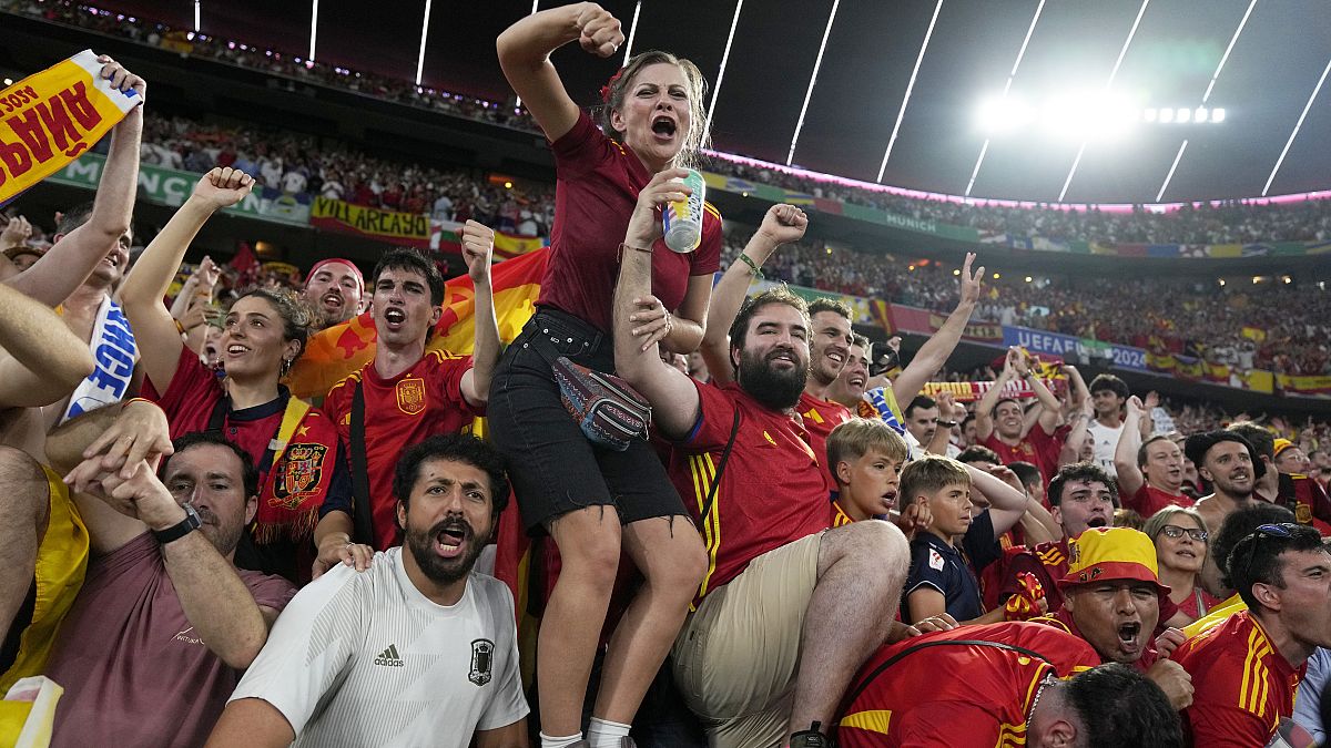 Fans rejoice as Spain reaches Euro 2024 final 