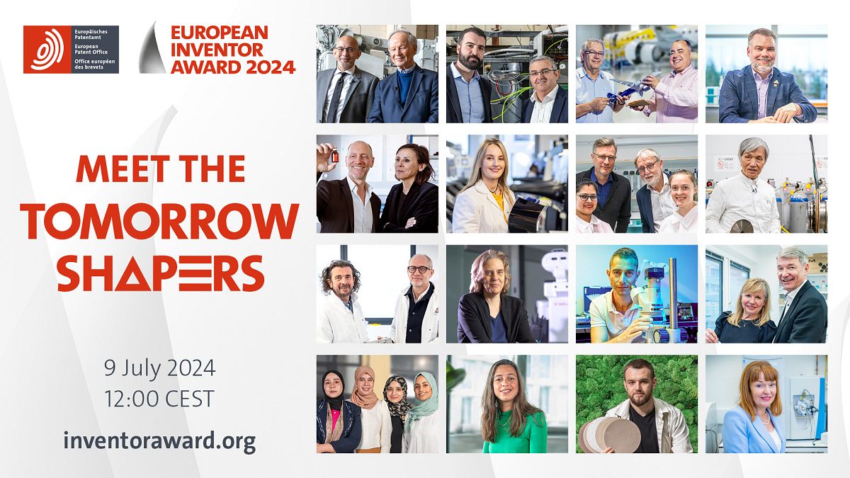 European Inventor Award 2024: Watch live as the winning innovators are revealed 