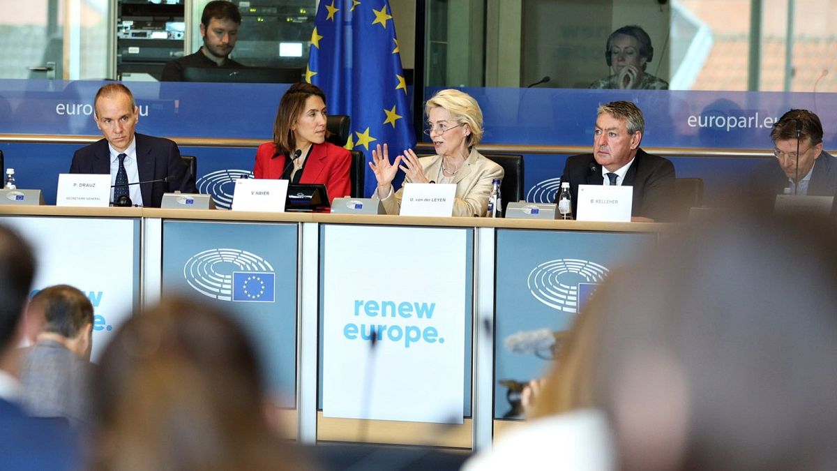 Von der Leyen promises Liberals 'no structured cooperation' with Meloni's ECR 