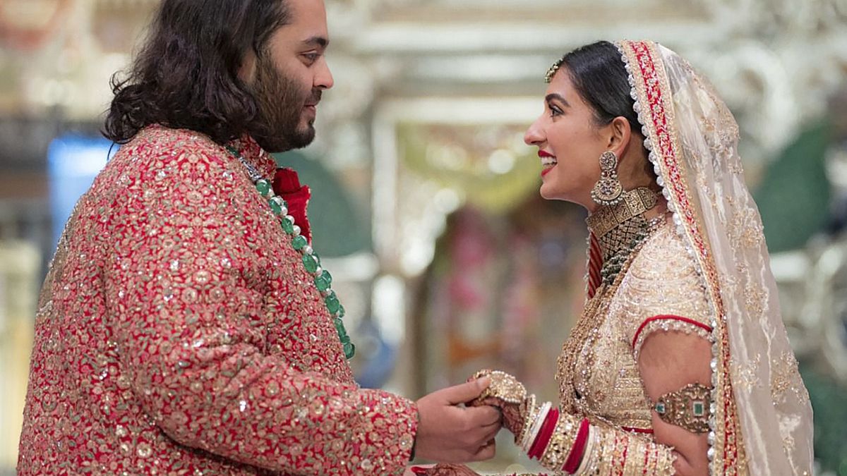 Anant Ambani, son of Asia's richest man, gets married in lavish wedding in Mumbai 